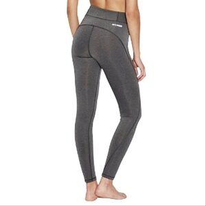 Ivy Park High Rise Sculpted Work Out Legging Full Length Gray Quick Dry Size XXS
